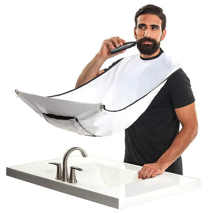 Men’s Beard Shaving Apron – Keep Your Bathroom Clean and Tidy!