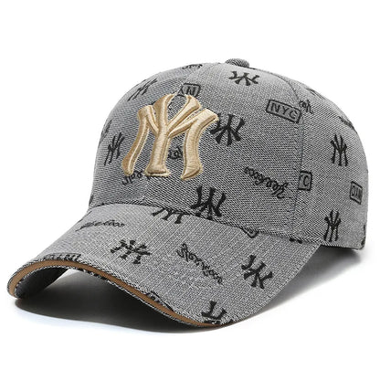 Embroidered Letter Baseball Cap – Hip Hop, Snapback, Sun Protection