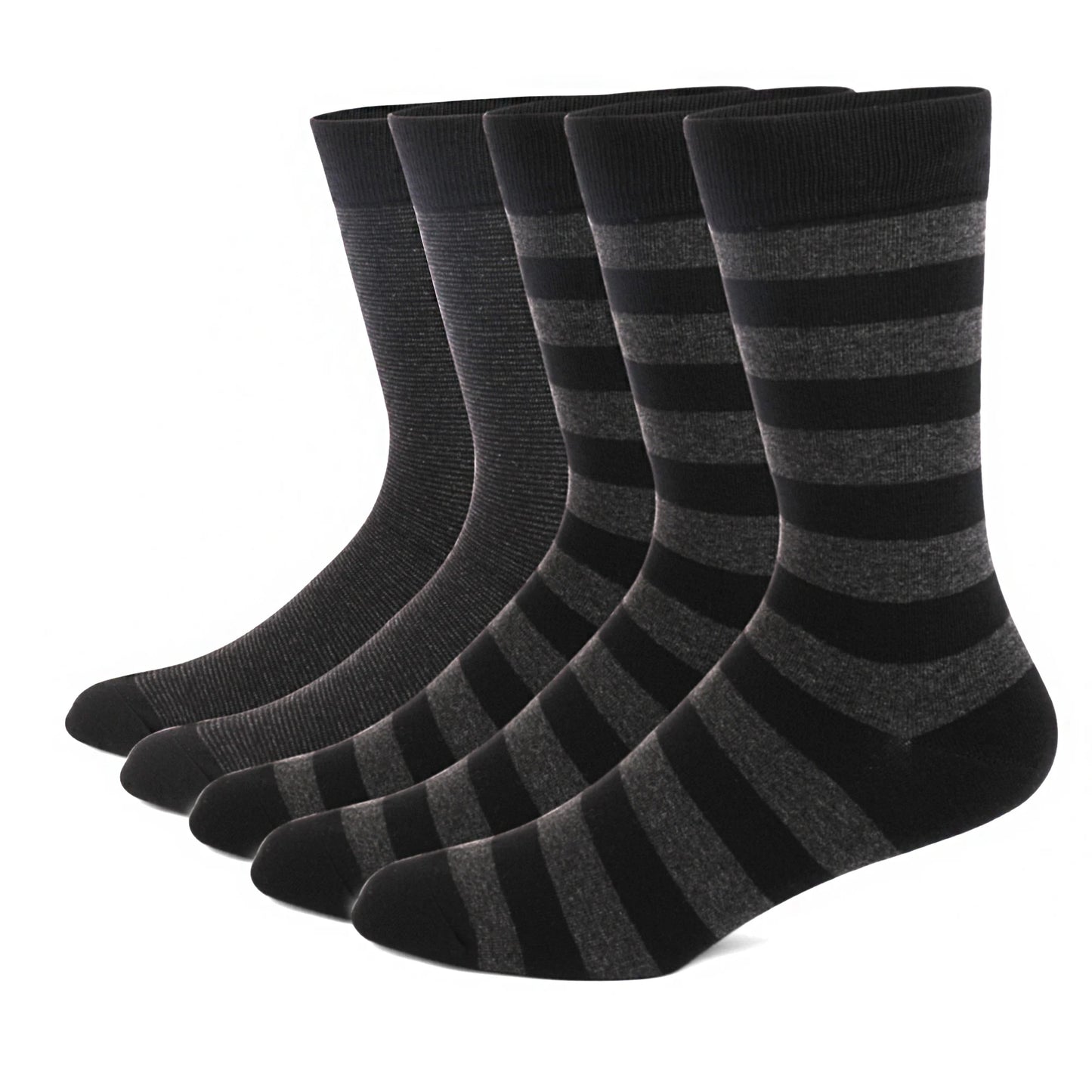 5 Pairs Combed Cotton Socks