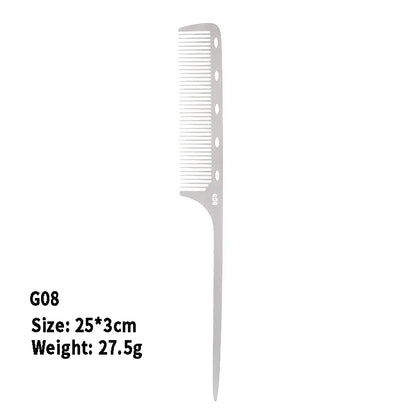 Professional Stainless Steel Barber Comb