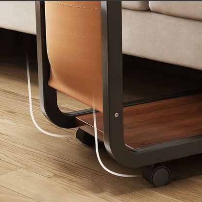 C-shaped Side Table for Living Room