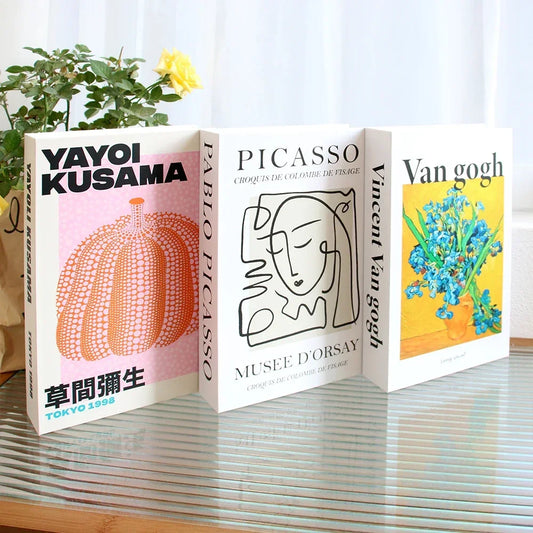 3Pcs Fashion Fake Books - Living Room & Hotel Decoration