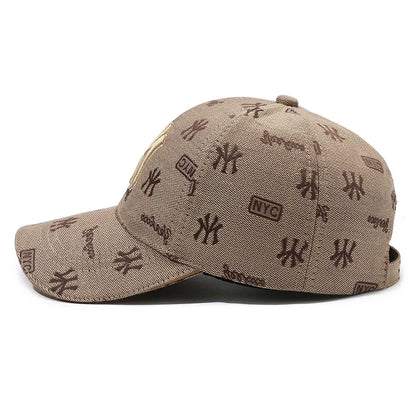 Embroidered Letter Baseball Cap – Hip Hop, Snapback, Sun Protection