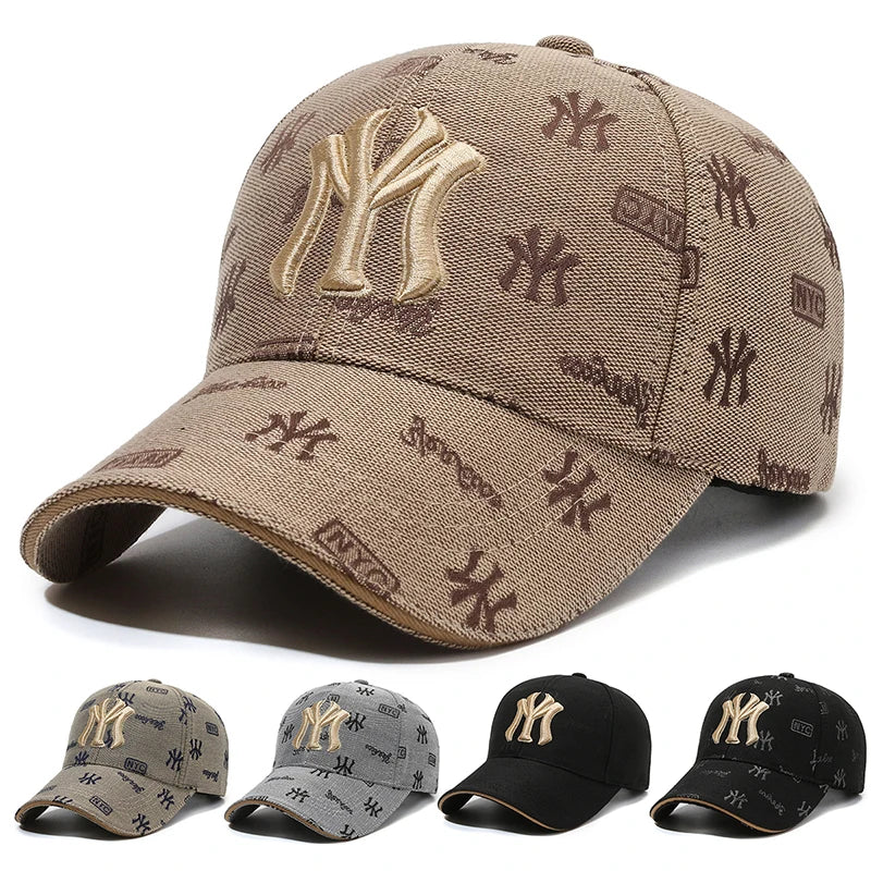 Embroidered Letter Baseball Cap – Hip Hop, Snapback, Sun Protection