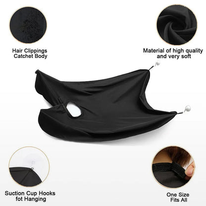 Men’s Beard Shaving Apron – Keep Your Bathroom Clean and Tidy!