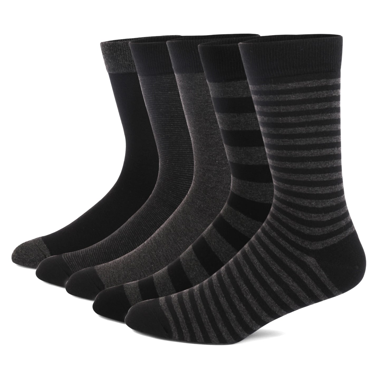 5 Pairs Combed Cotton Socks