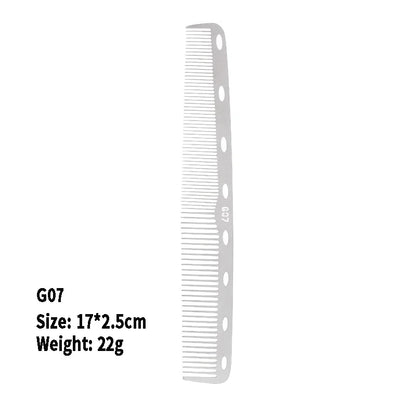 Professional Stainless Steel Barber Comb