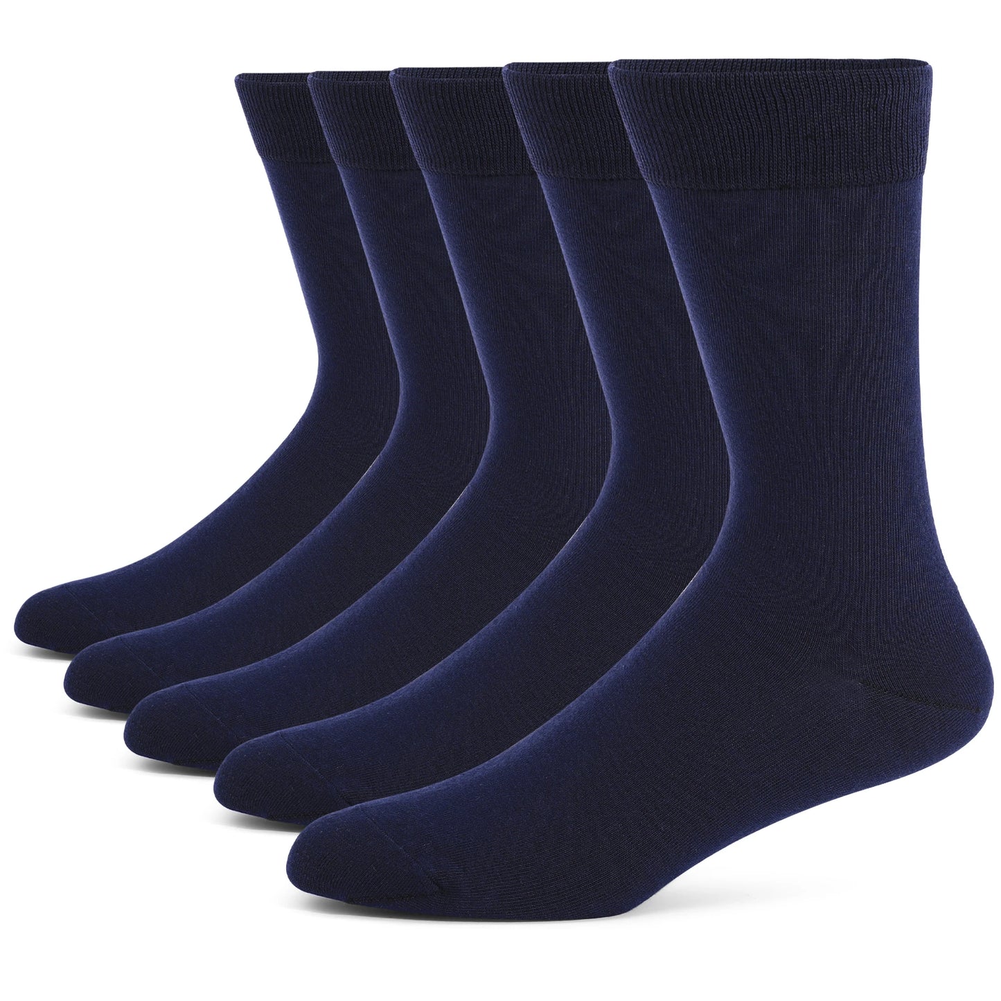 5 Pairs Combed Cotton Socks