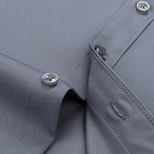 Monochrome Long-Sleeve Shirt