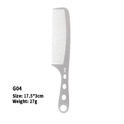 Professional Stainless Steel Barber Comb
