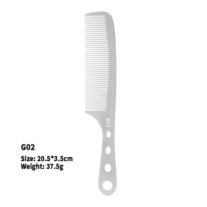 Professional Stainless Steel Barber Comb