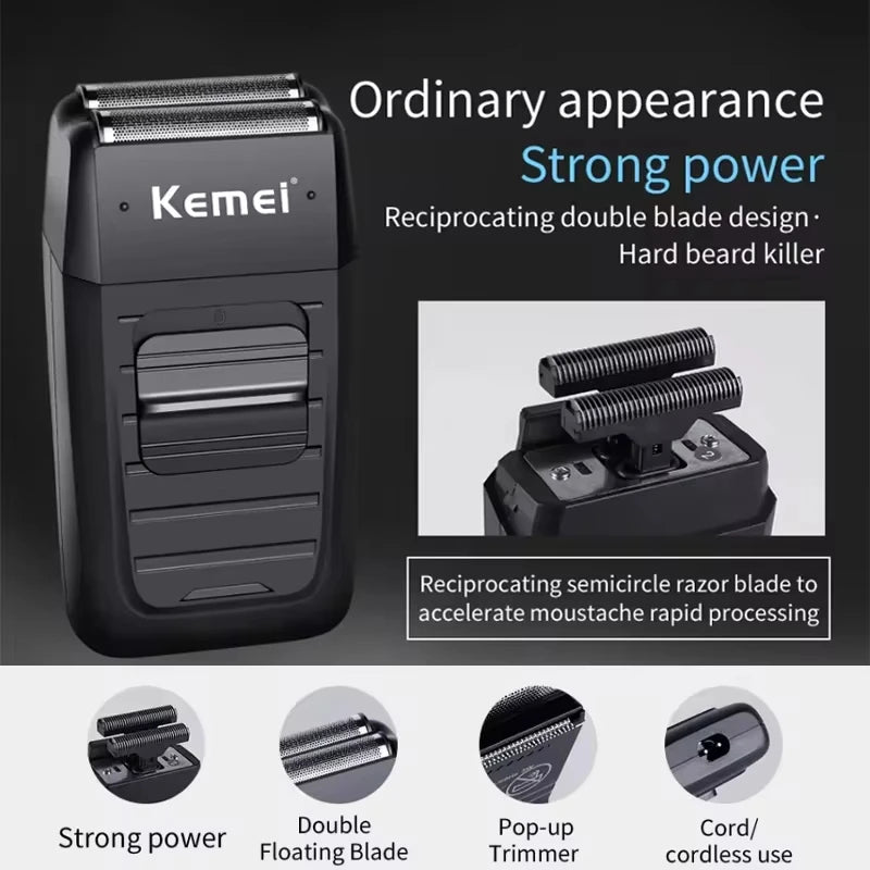 Kemei Professional Hair Clipper Kit