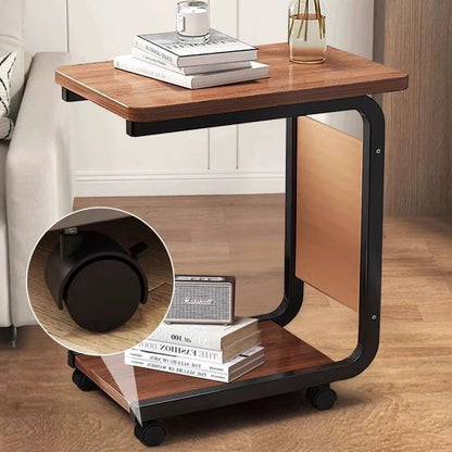 C-shaped Side Table for Living Room