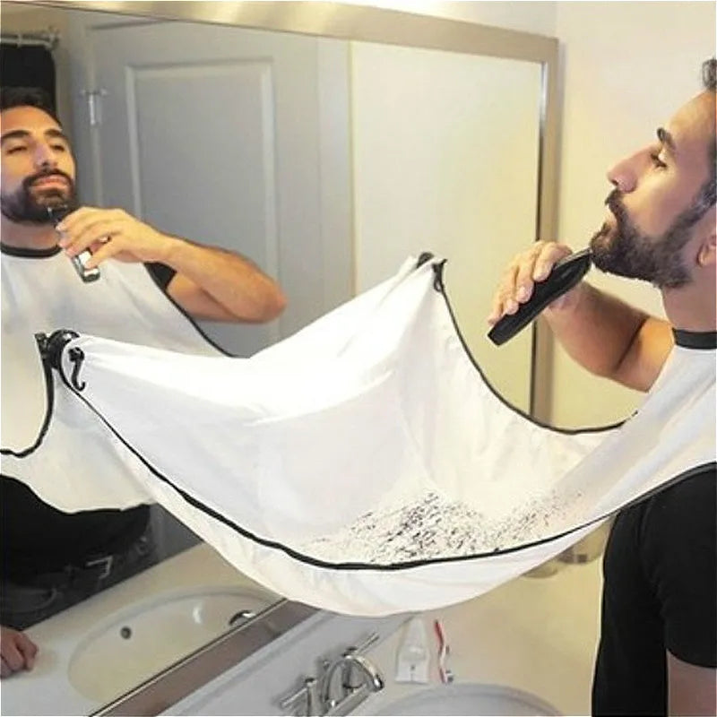 Men’s Beard Shaving Apron – Keep Your Bathroom Clean and Tidy!