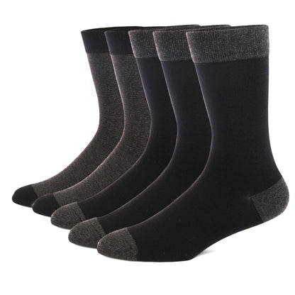 5 Pairs Combed Cotton Socks