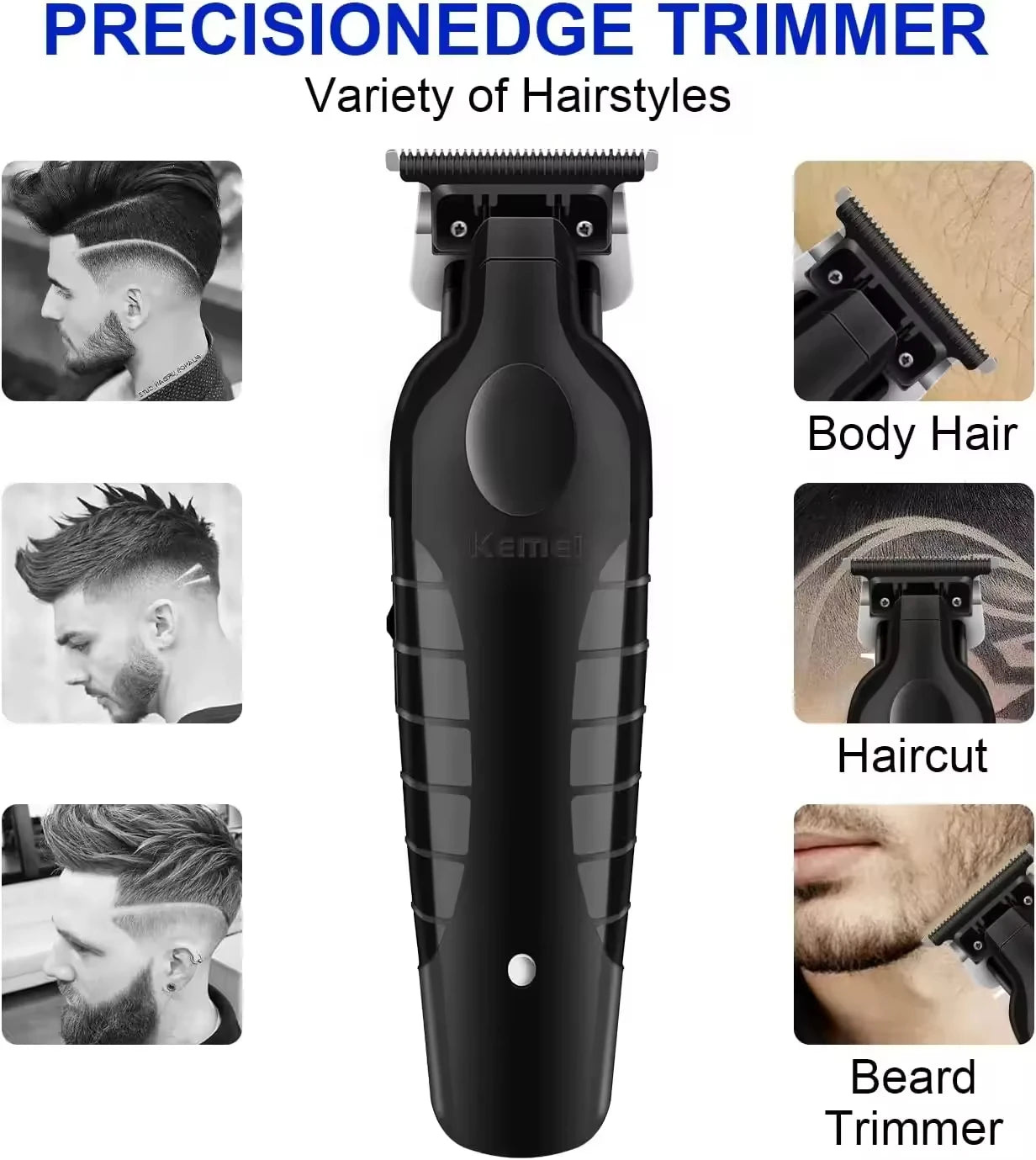 Kemei Professional Hair Clipper Kit