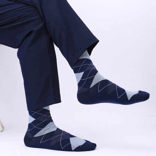 5 Pairs Combed Cotton Socks