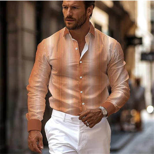 Design patterned casual shirt
