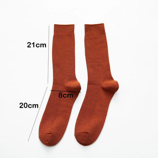 Cotton Long Men's Socks Stretch